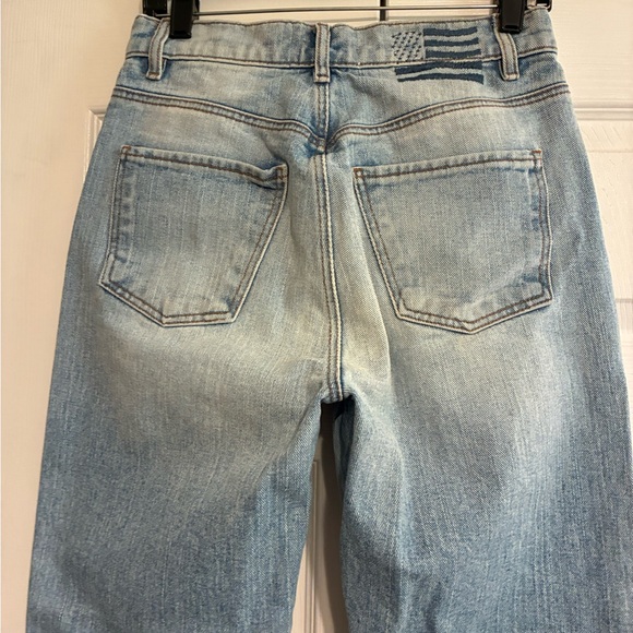 REVICE Blue and Gray Straight Leg Jeans - Picture 4 of 10